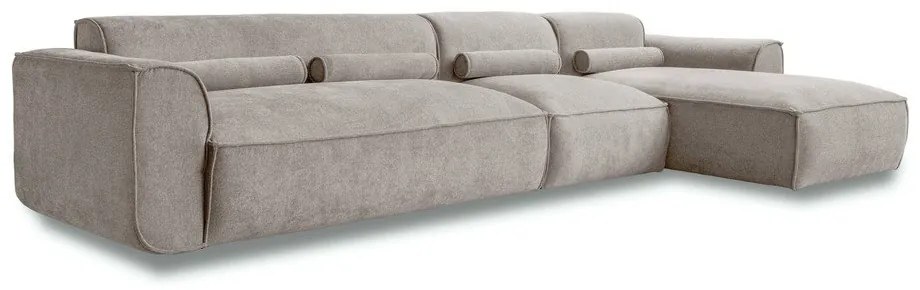 Бежов ъглов диван (десен ъгъл) Flex Felix – Miuform