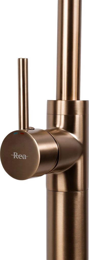 кран за мивка Rea Lungo Brush Copper