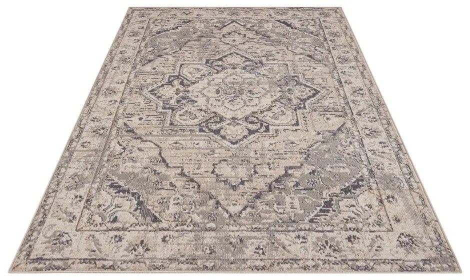 Сиво-бежов килим 160x235 cm Terrain Designer Sand – Hanse Home