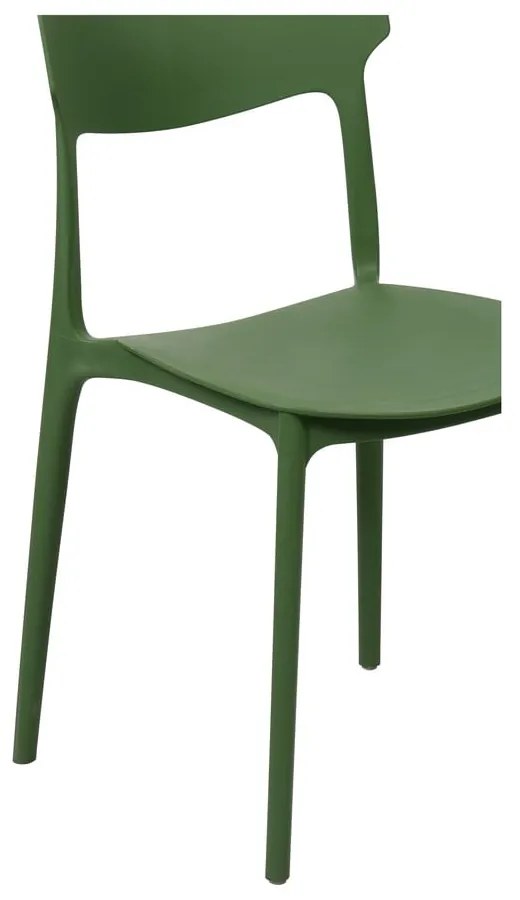 Зелен пластмасов градински стол Biá – Bonami Essentials