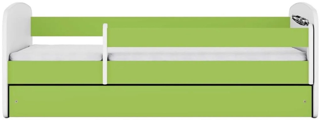 Детско легло Babydreams Cartoon-Prasino-160 x 80-Auto