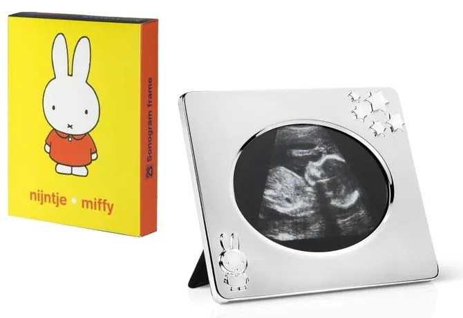Метална стояща рамка в сребристо 13x10 cm Miffy – Zilverstad