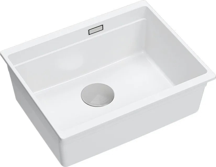 гранитна мивка Logan 100 White