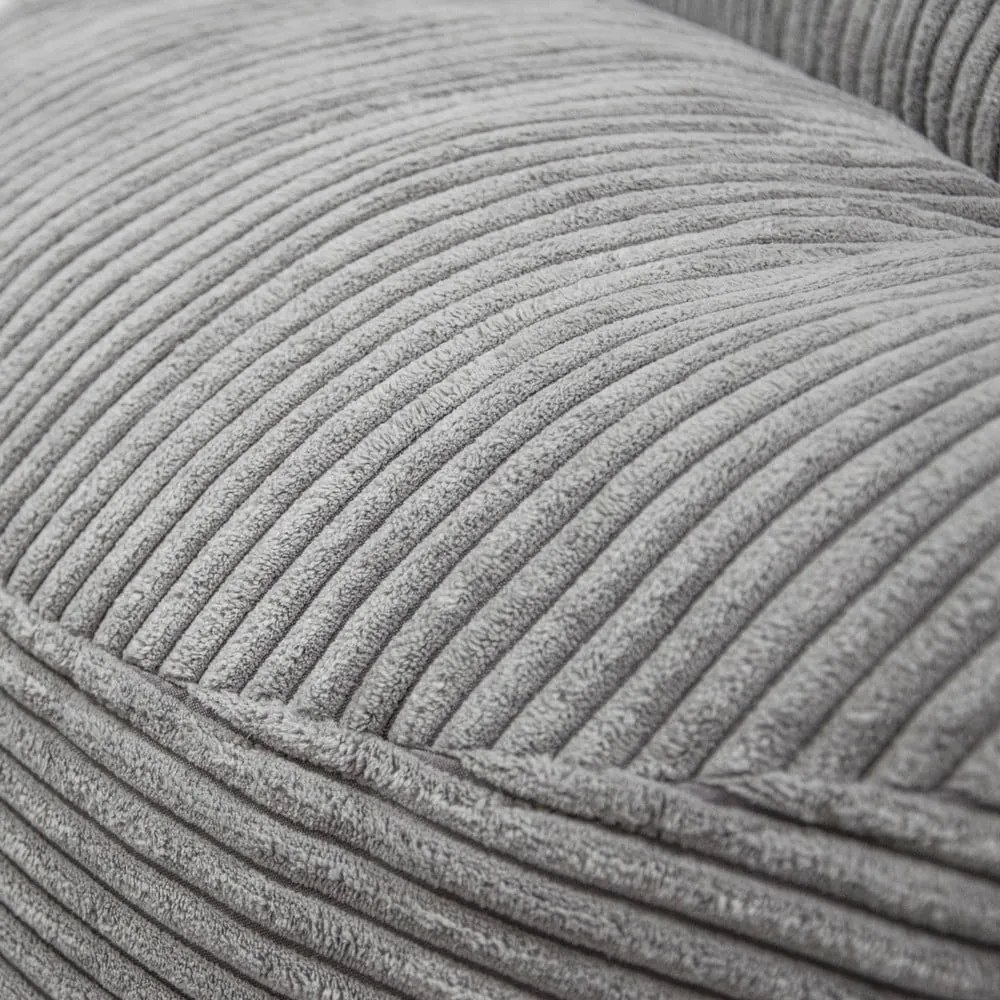 Детски пуф от рипсено кадифе в тухлен цвят Om 85 – SLOWDOWN