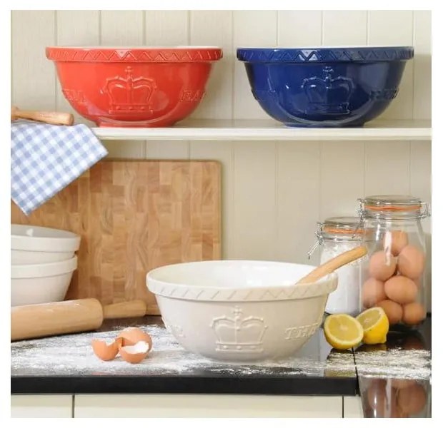 Бяла глинена купа ø 29 cm In the Forest – Mason Cash