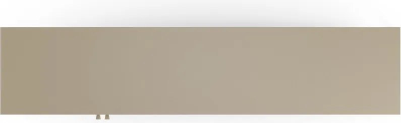 Кремава метална маса за телевизор 160x50x35 cm Fayna – Marckeric