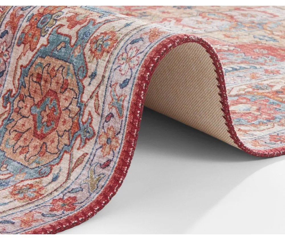 Тухлено червен килим , 120 x 160 cm Sylla - Nouristan