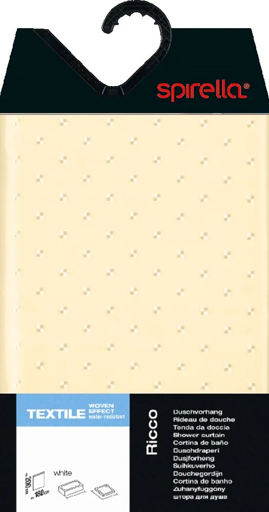 Завеса за душ 180x200 cm Ricco – Spirella