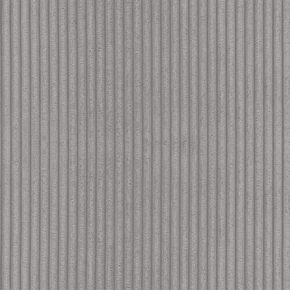 Светлосив разтегателен ъглов диван с място за съхранение от рипсено кадифе (променлив) Luma – Ropez