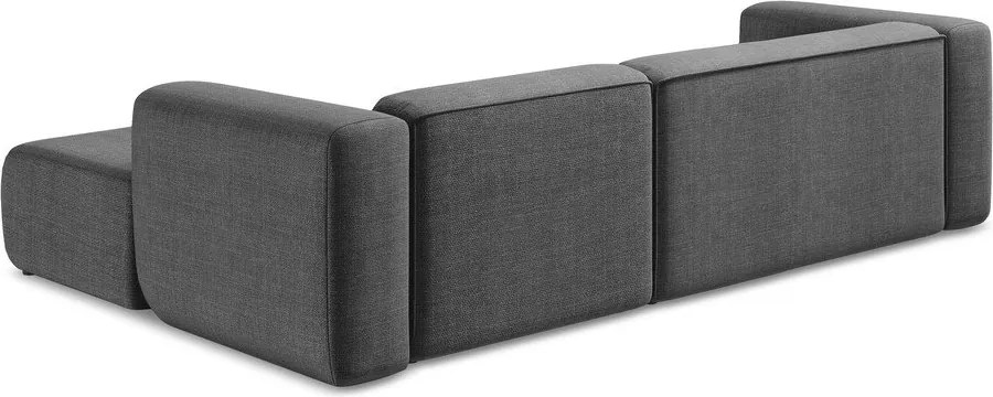 Сив ъглов диван (десен ъгъл) Ekahi – Makamii