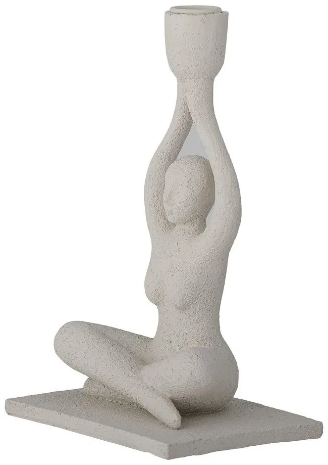 Свещник от полирезин Lucie - Bloomingville