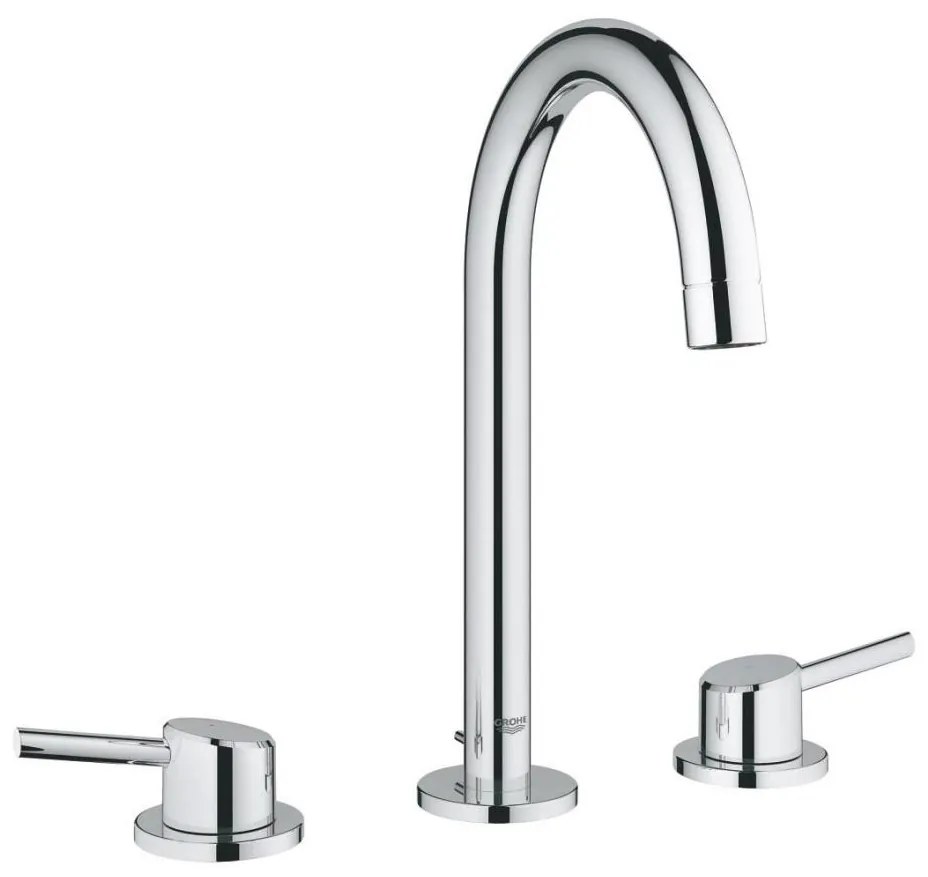 GROHE 20216001 - Смесител за умивалник CONCETTO, с три отвора, DN 15, размер L, хром