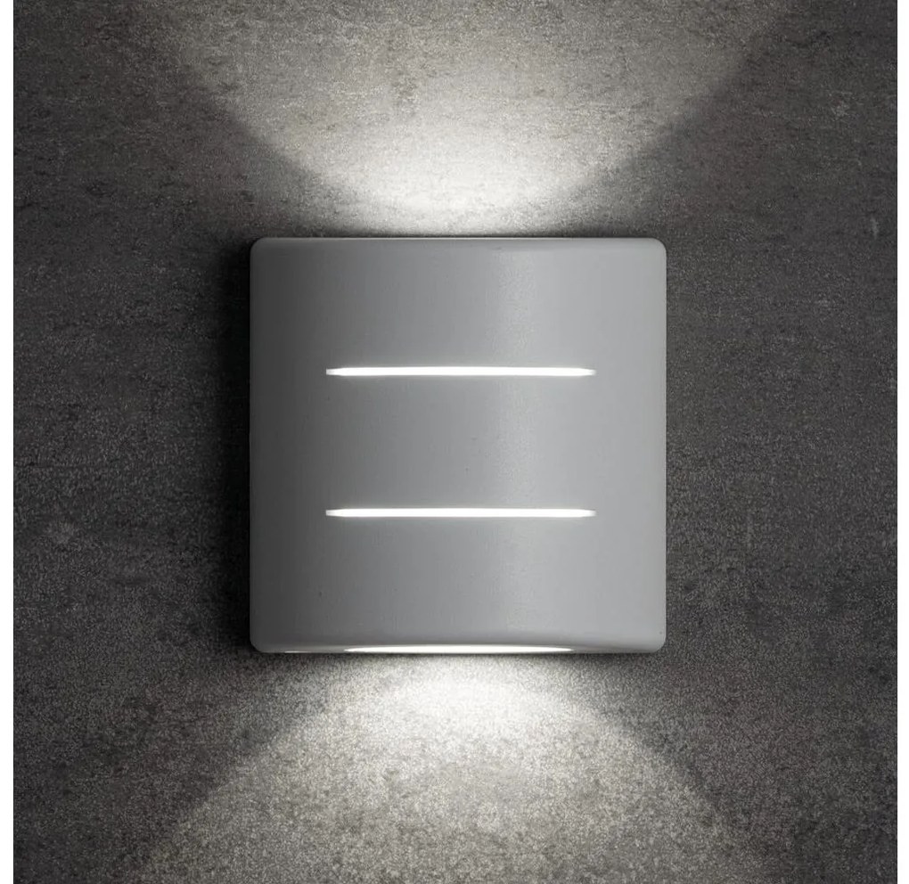 Kanlux 39183 - LED външен стенен аплик REFAZI LED/6W/230V IP54 бял