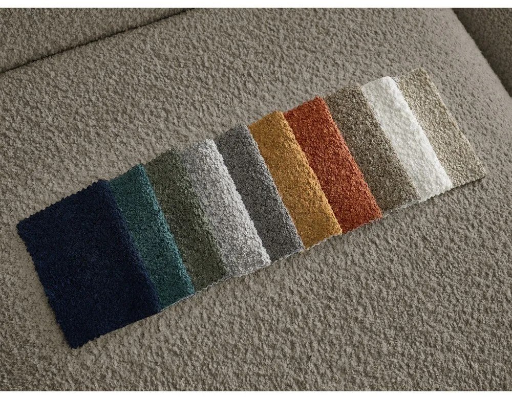 Сиво-кафяво кресло от букле Tina – Bobochic Paris