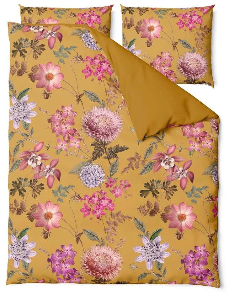 Двойно спално бельо от памучен сатен 200 x 220 cm Blossom - Bonami Selection