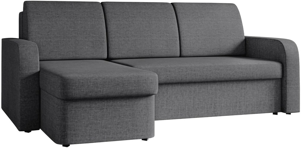 Ъглов диван Тоти-антрацит