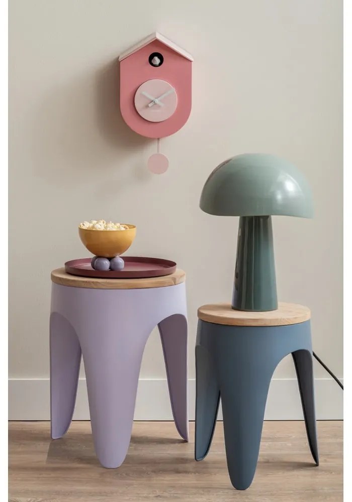 Сини/лилави метални столове в комплект 2 бр. Double Funky – Leitmotiv