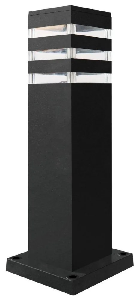LED RGBW димируема външна лампа TEKSAS 1xE27/12W/230V 44 cm IP44 антрацит