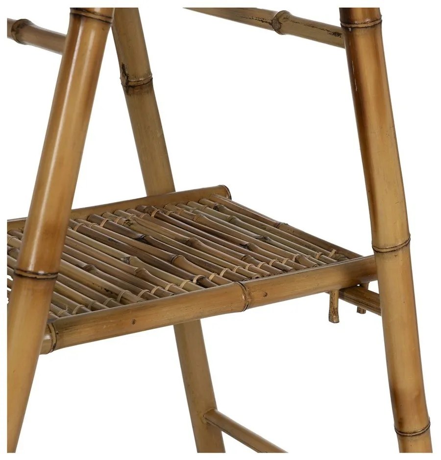 Бамбуков стелаж в естествен цвят 78x165x40 cm Manali – Ixia