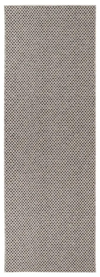 Кремаво-черна пътека, подходяща за употреба на открито , 70 x 200 cm Diby - Narma