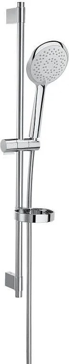 Душ комплект с душ слушалка Sensum Round с 2 функции, тръбно окачване 800 mm с подвижен държач, сапунерка и шлаух 1,70 m. Хром