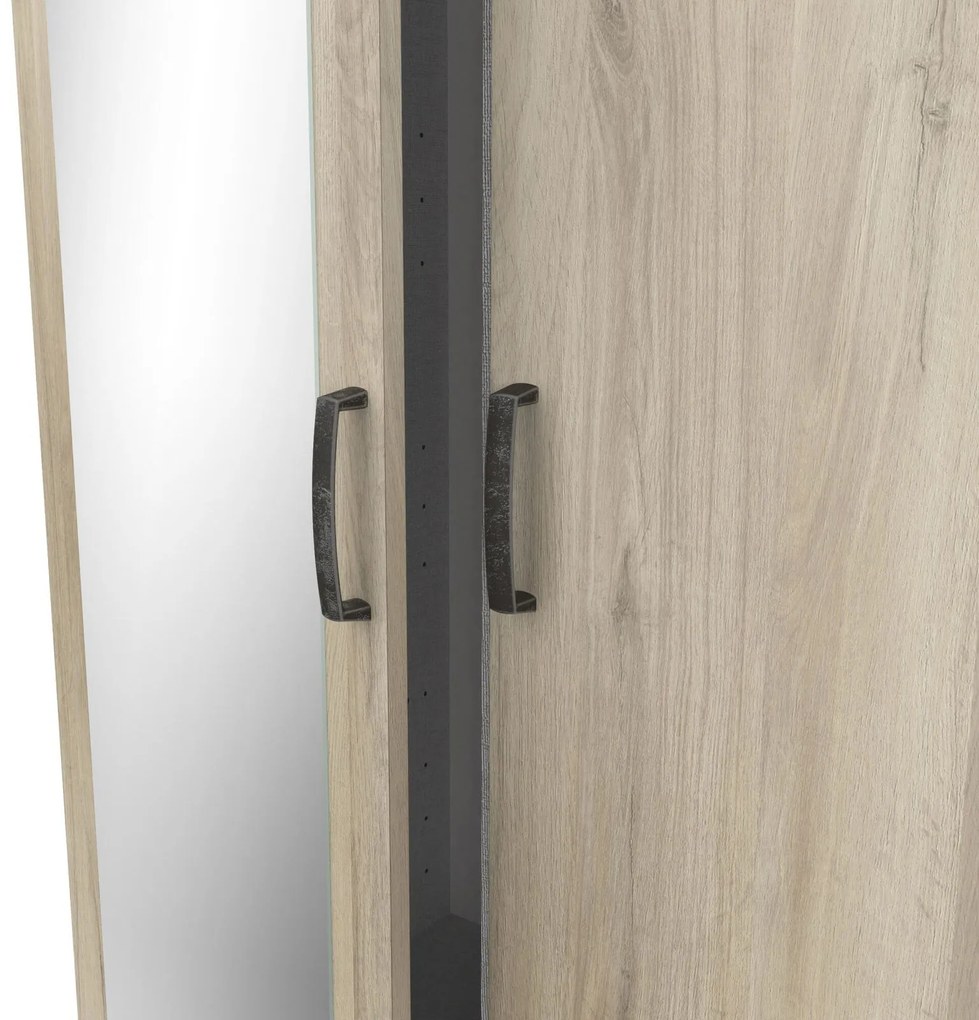 ДвукрилГардероб Coben-Oak-Gray