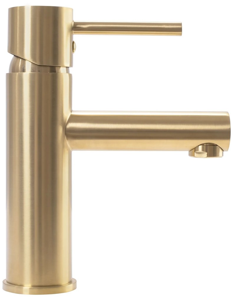 Смесител за мивка Rea Tess Brush Gold