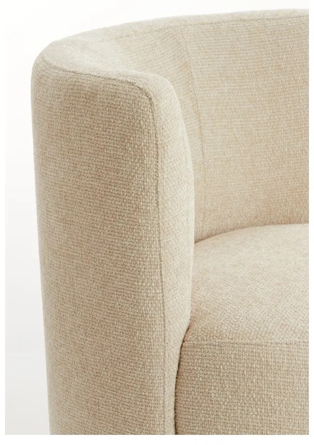 Кремаво кресло Kamova – Light &amp; Living