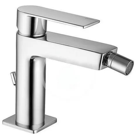 Paffoni - Смесител за биде + изпускател TANGO неръждаема стомана