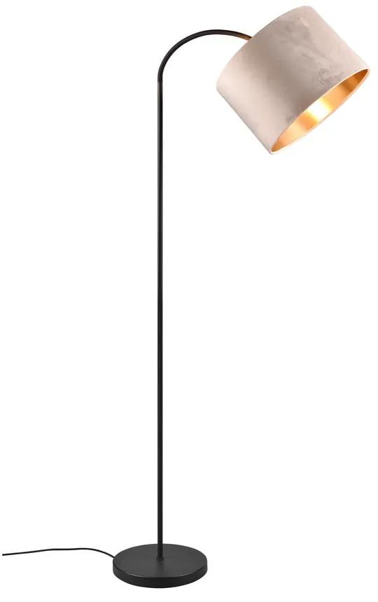 Подова лампа в черно и бежово (височина 205 см) Julieta - Trio