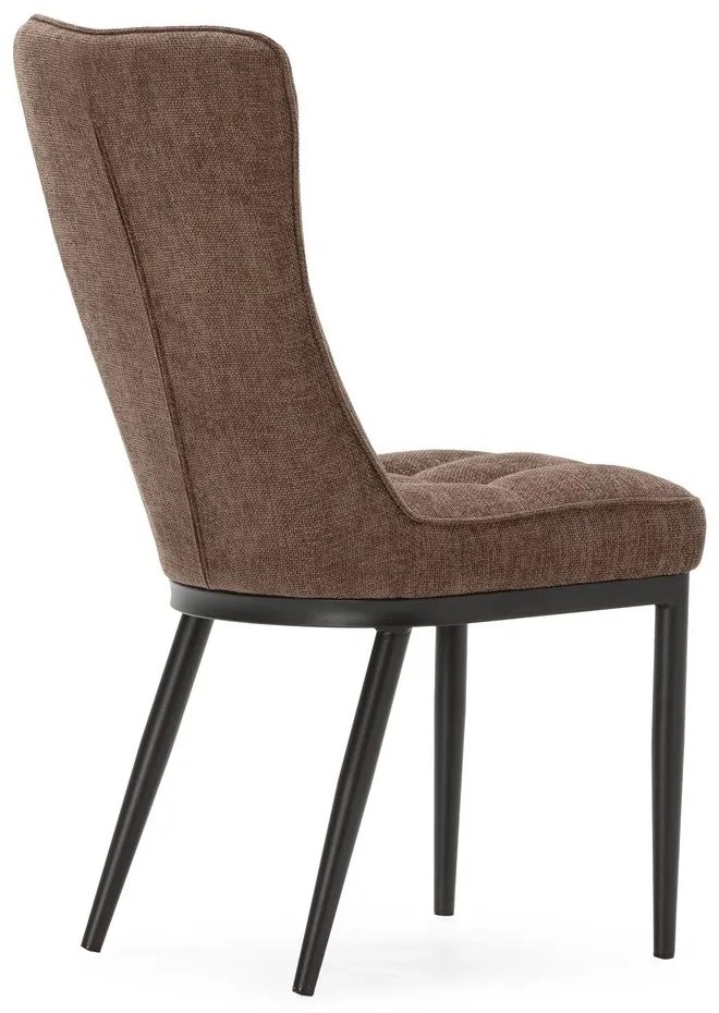 Кафяви трапезни столове в комплект от 2 бр. Damon – Marckeric