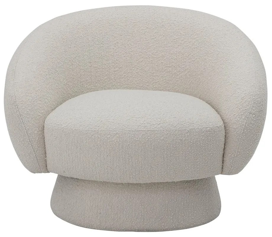 Бял фотьойл Ted - Bloomingville