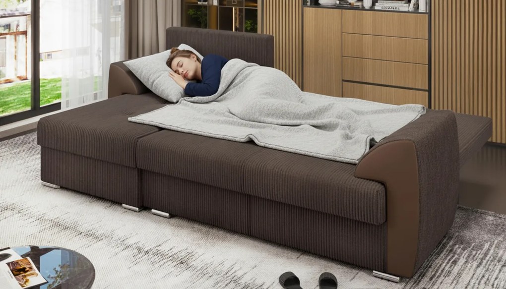 Разтегателен ъглов диван Норд