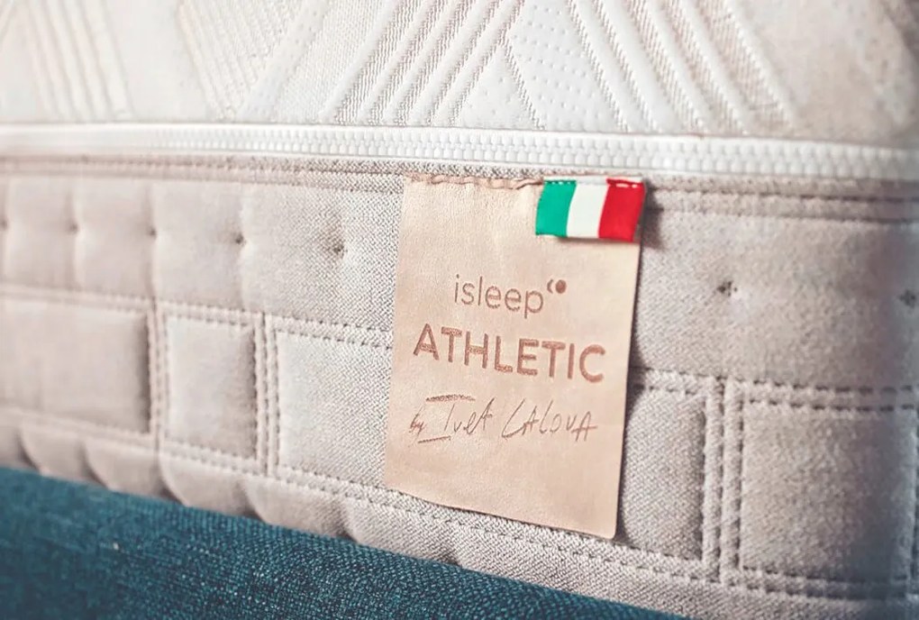 Матрак isleep, ATHLETIC, 160x200x25, Среден към твърд, Високоеластична пяна