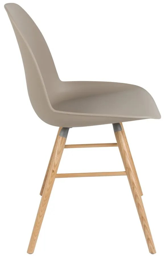 Бежови трапезни столове в комплект от 2 броя Albert - Zuiver