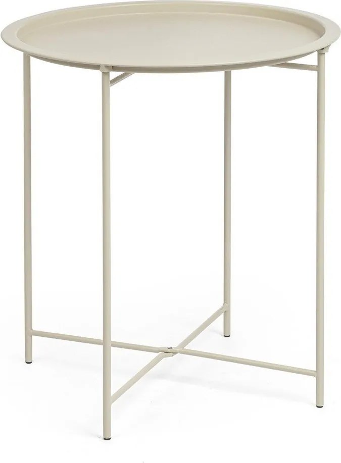 Стоманена кръгла градинска масичка ø 46 cm Austin – Bizzotto