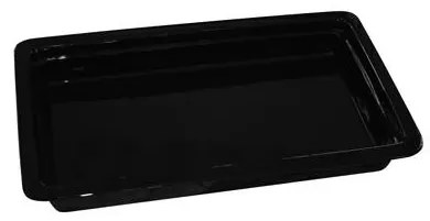 Horecano - Порцеланов гастронорм черен 1/1 530х325мм h60мм-BUFFET-(F1272BL)