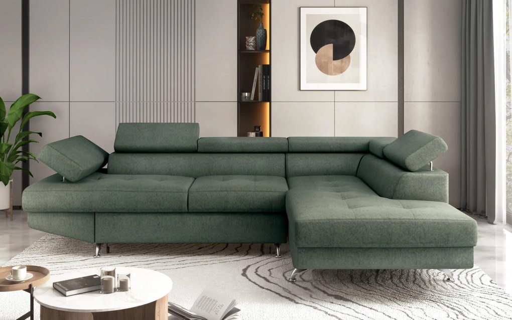 Разтегателен ъглов диван Барк М