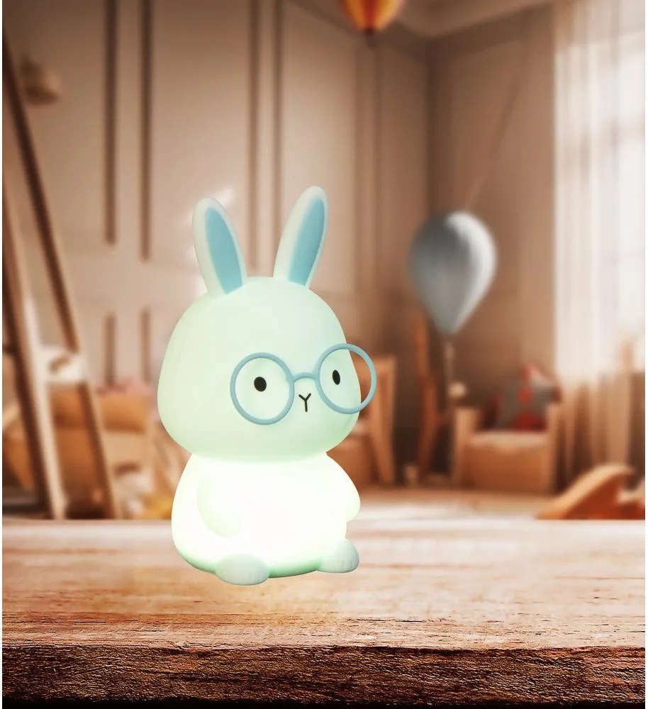 Светлосиня детска нощна лампа Felix – Fischer &amp; Honsel