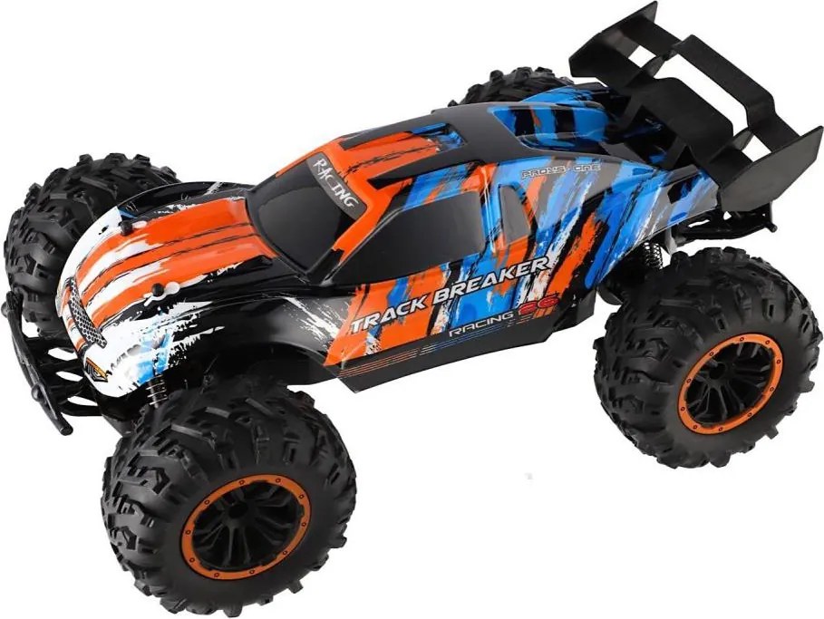 RC кола с дистанционно управление Buggy 7,4V/500 mAh синя/оранжева