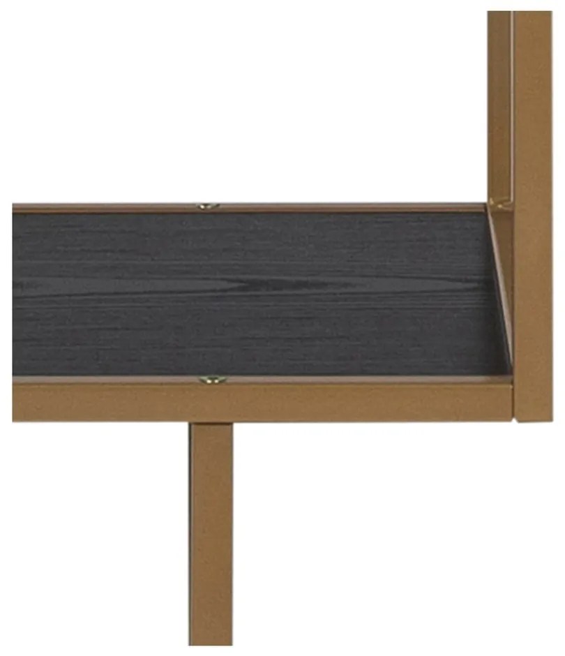 Черен рафт 77x185 cm Seaford - Actona