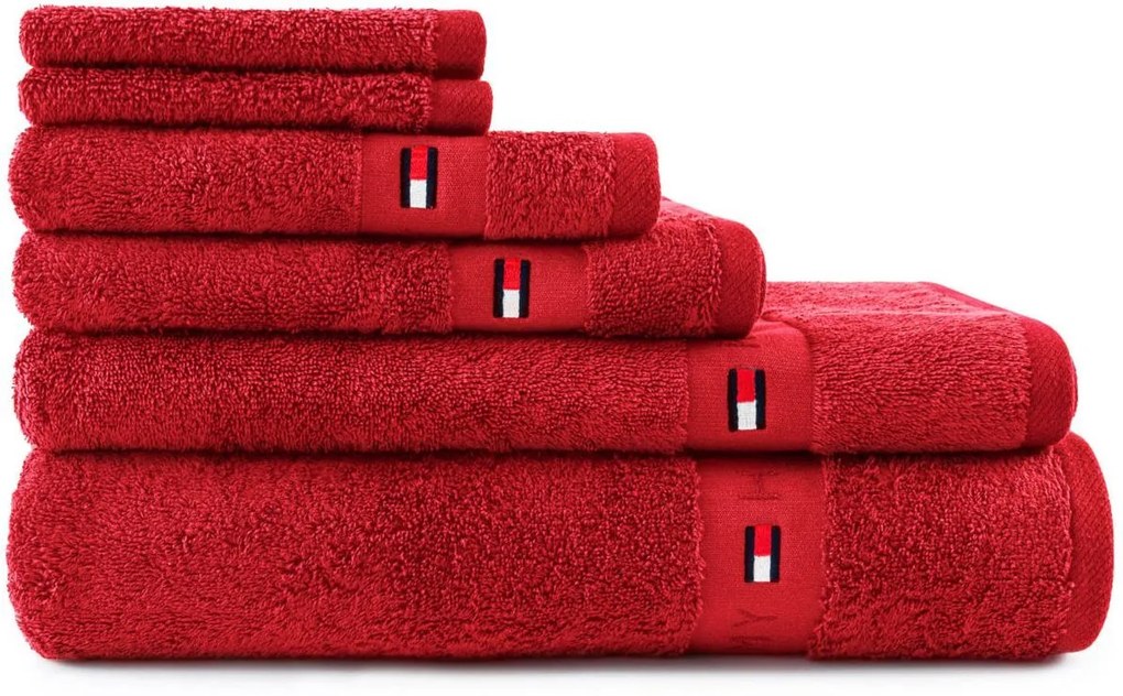 Кърпа за лице Tommy Hilfiger Legend-Kokkino