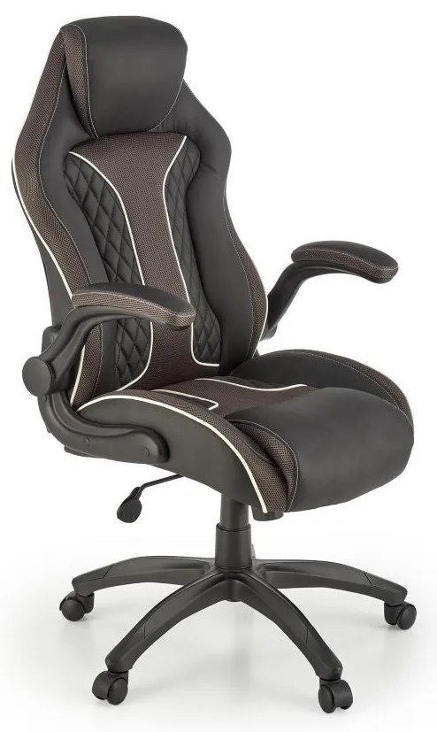 Офис стол HAME черен/сив