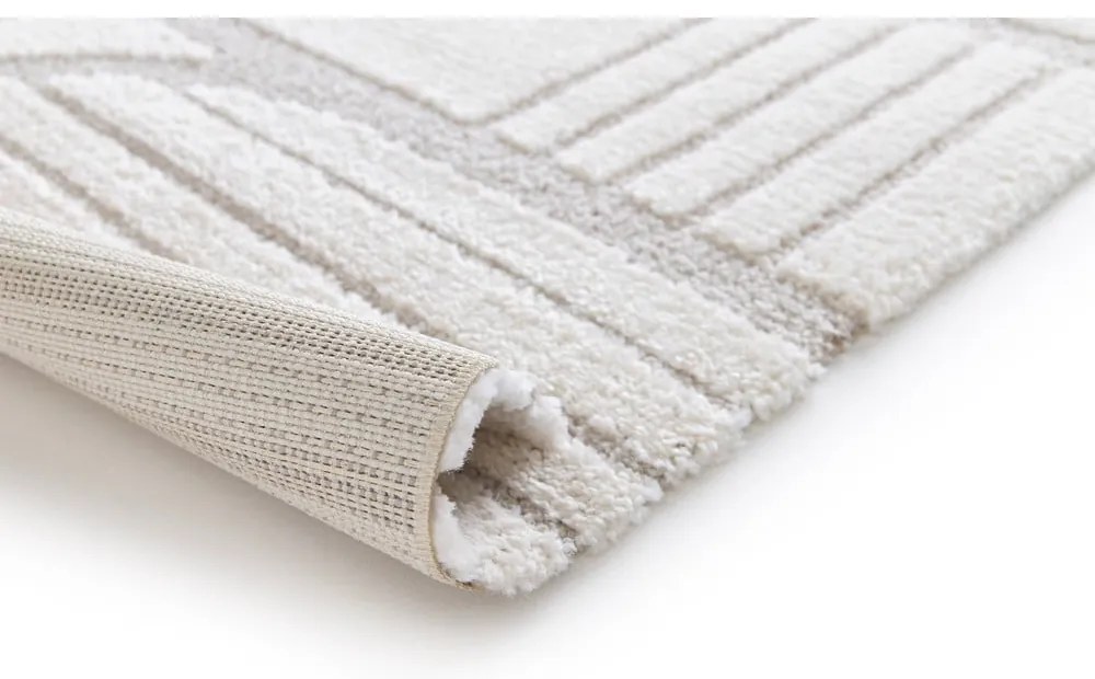 Кремав килим 120x170 cm Snowy – Universal
