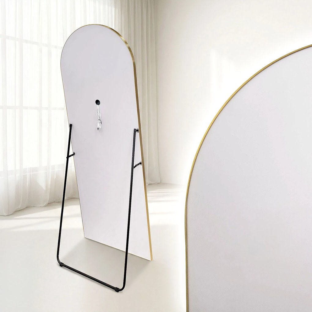 Огледало LED Orbit 50x160cm Brush Gold