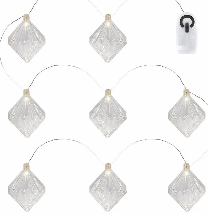 Светлинна верига брой крушки 8 бр. дължина 103 cm Nellie – Sirius