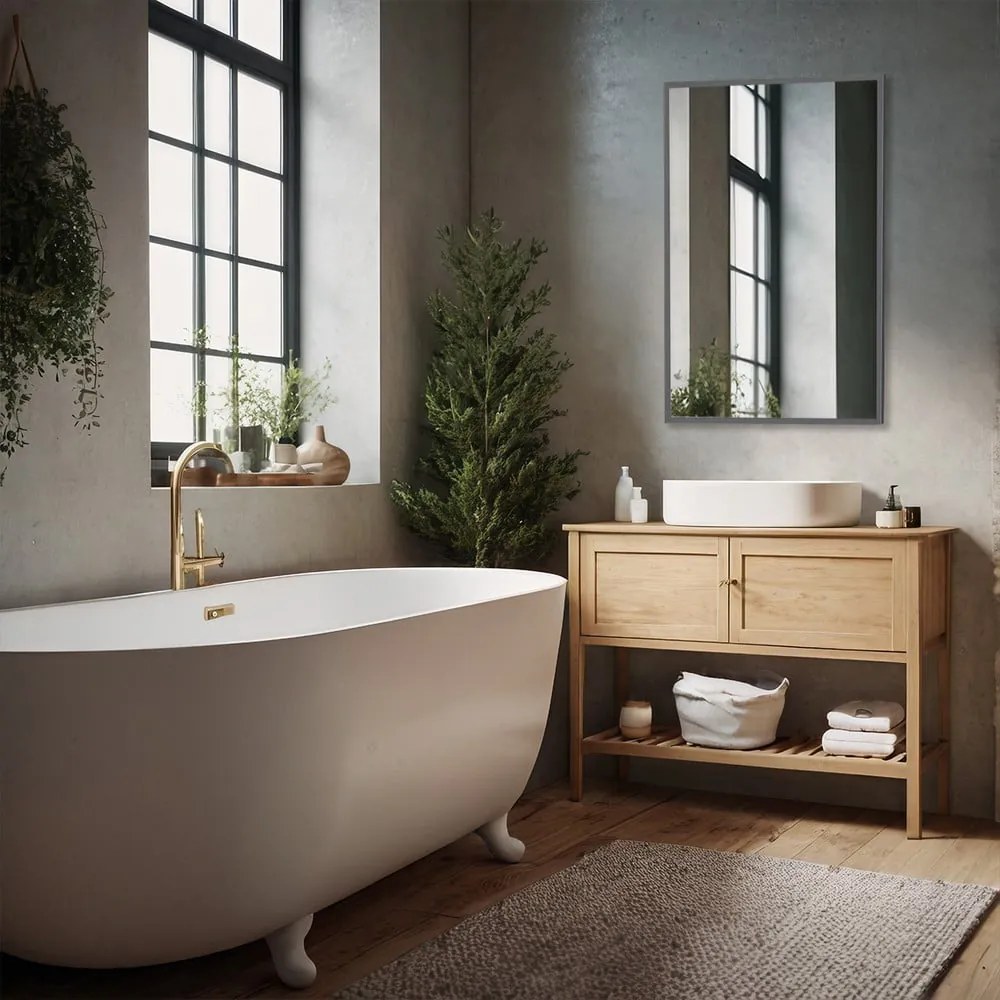 Стенно огледало 52x72 cm Grey – knor