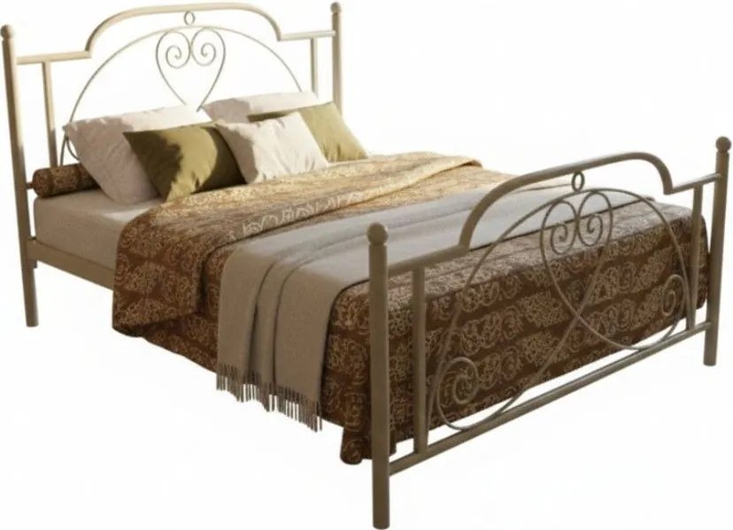 Легло Ellie-150x200-Ecru-Με ποδαρικό