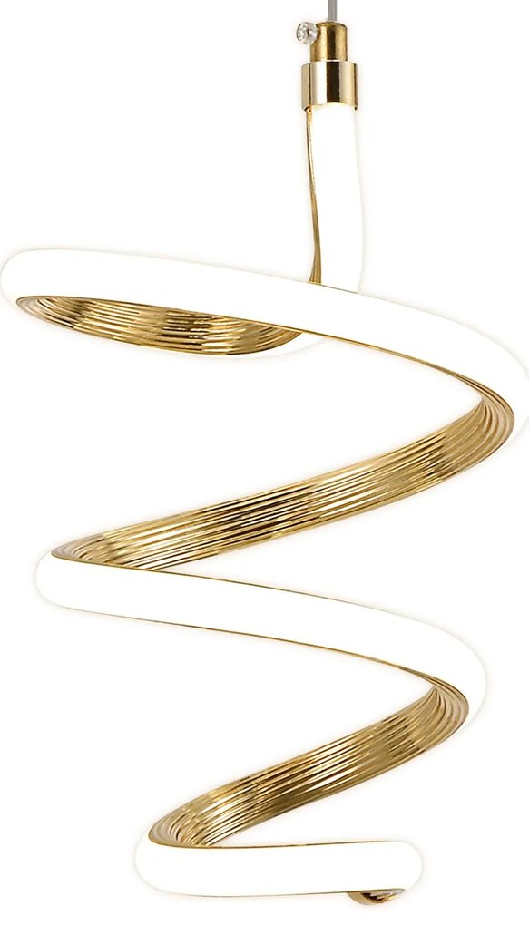 Висяща LED лампа G075-3CPR Gold