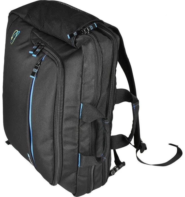 Чанта за лаптоп 15.6" Monolith Blue Line 3313, Рециклирана пластма, Черна